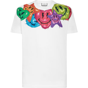 PHILIPP PLEIN Camiseta Cuello Redondo SMILE