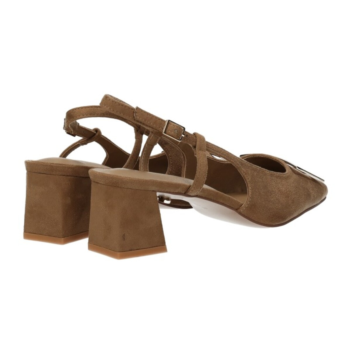 Décolleté sling back Donna Tata Italia Marrone