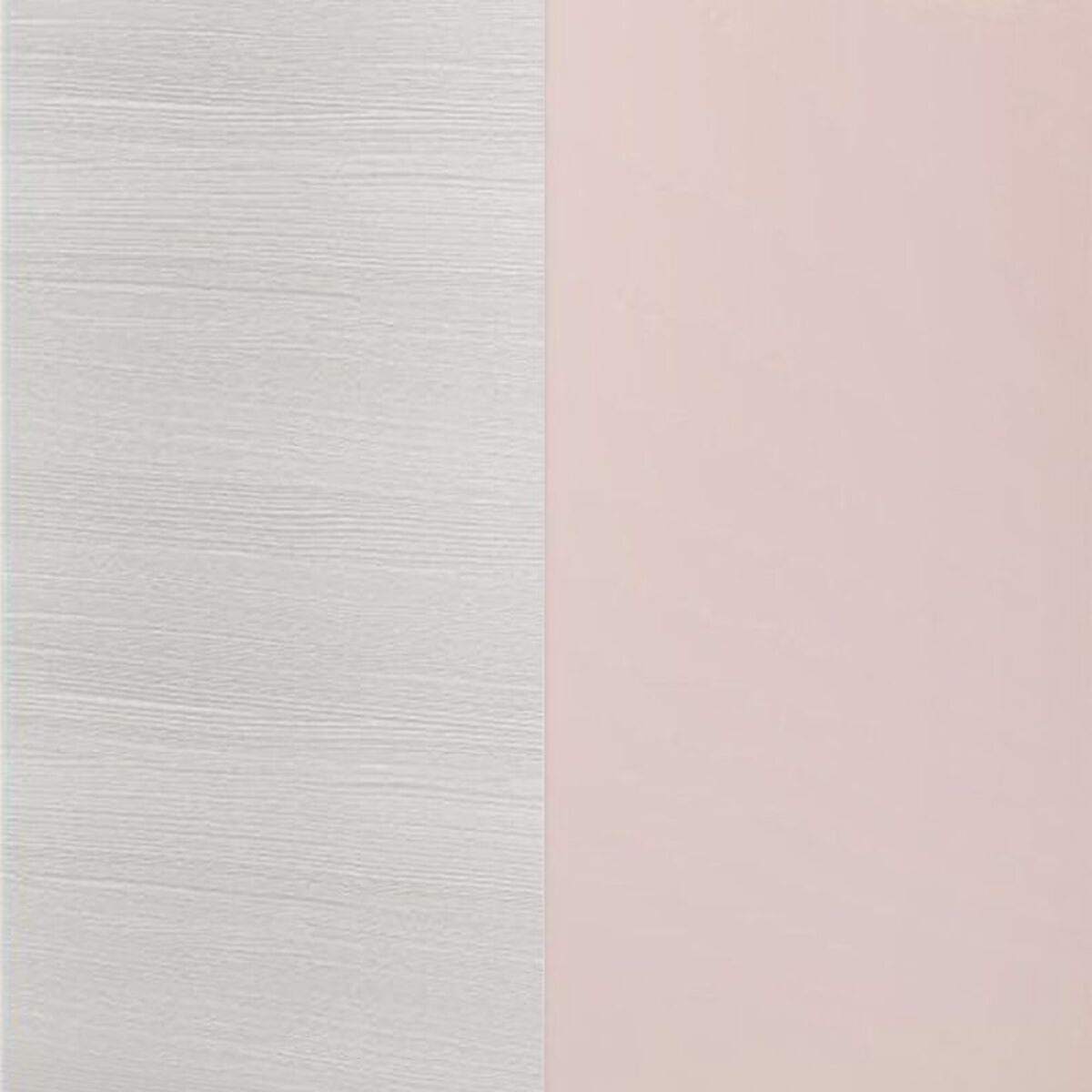 Cama doble juvenil con estante Kenia Blanco Alpes - Rosa