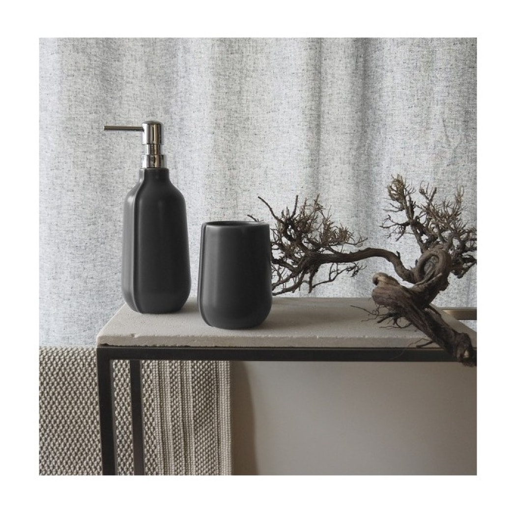Gobelet Céramique SENSE Gris Anthracite mat Elements by Spirella