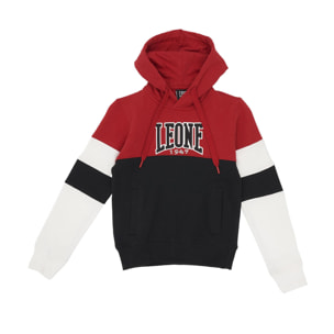 Felpa da bambino, con cappuccio, a tre colori Junior Class