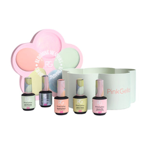Set vernis semi-permanent - Blooming Meadows - 5x 15 ml