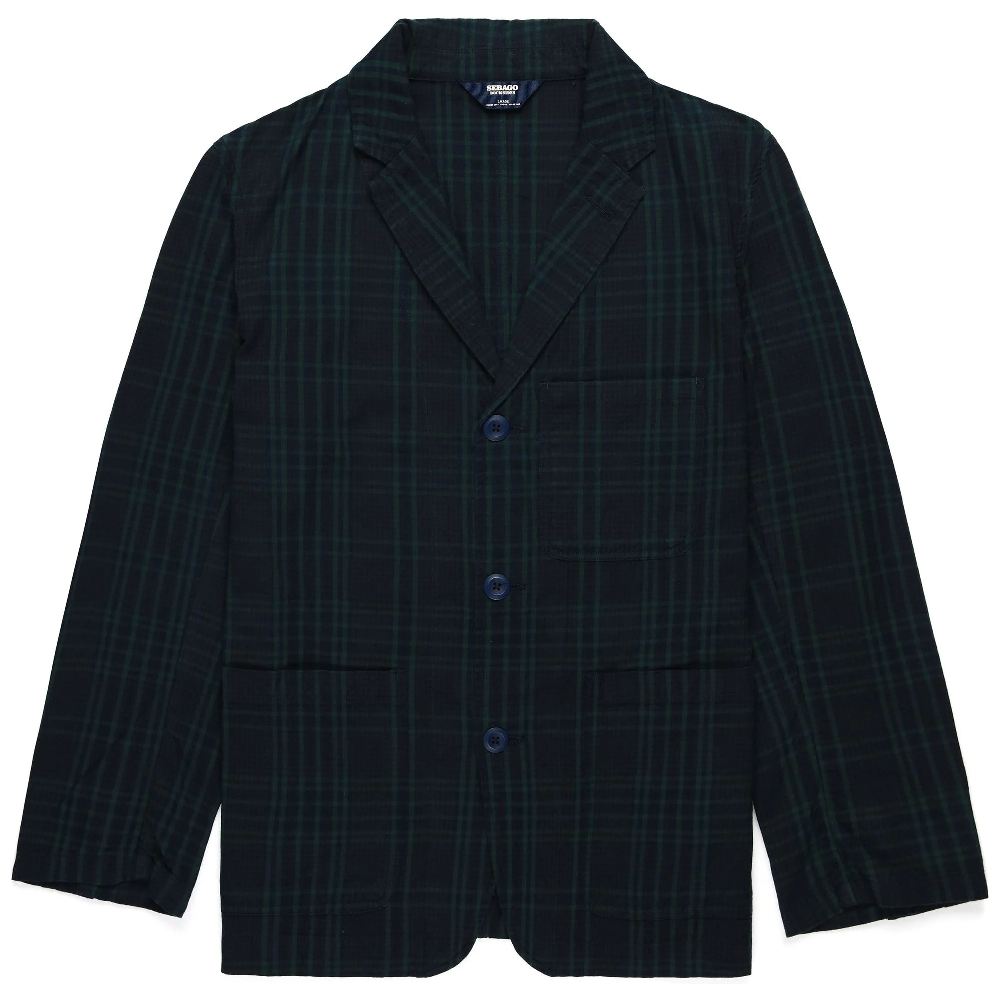 Giacche Sebago Uomo Donna Blu Nashville Madras