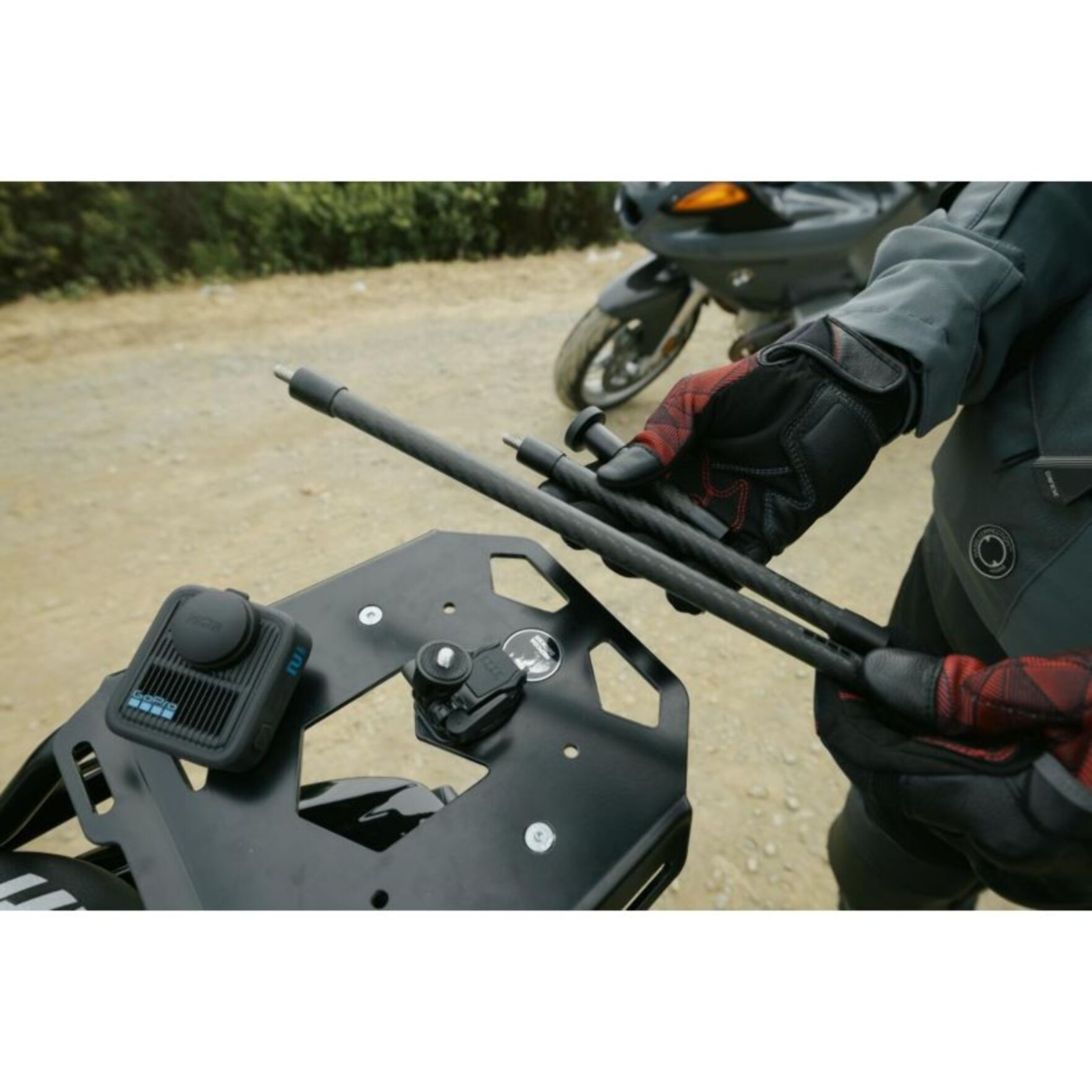 Perche GOPRO Carbon Fiber Extension Set