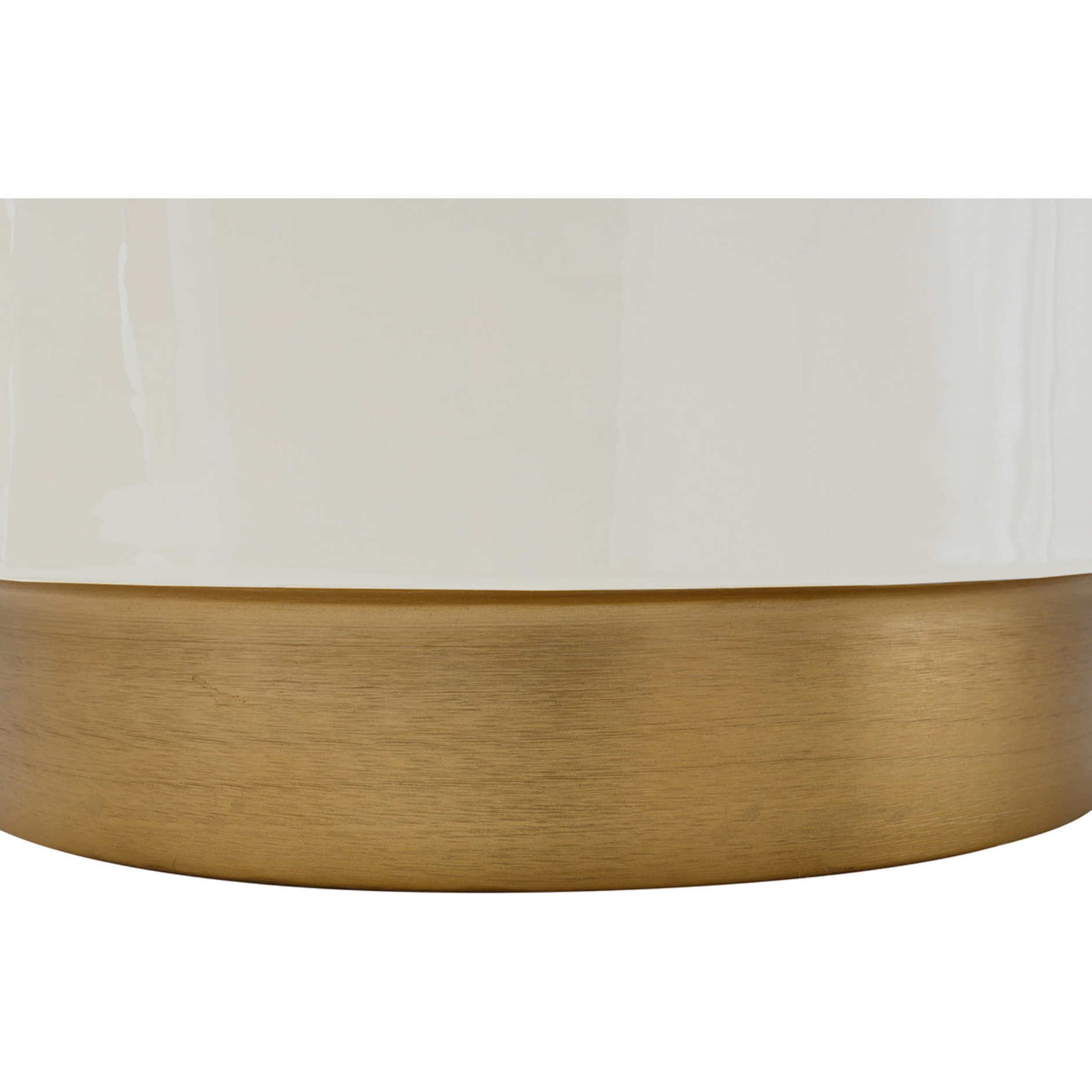 Tavolino Art Deco 275 color Avorio in metallo
