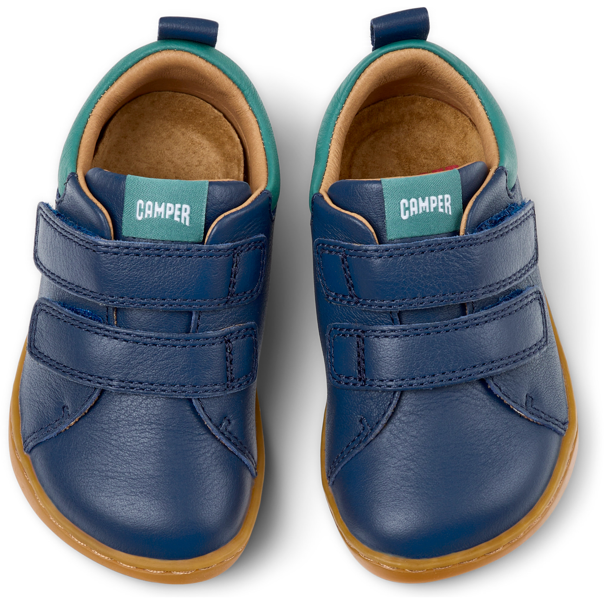 Zapatillas - CAMPER Peu Cami - Azul - Cuero liso