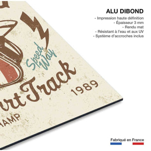 Tableau moto motor racing  Tableau alu Dibond