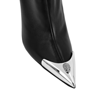PHILIPP PLEIN Boots High Heels Mid SKULL