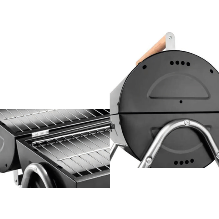 Braciere BBQ Per Esterno A Carbonella Modello Frankfort