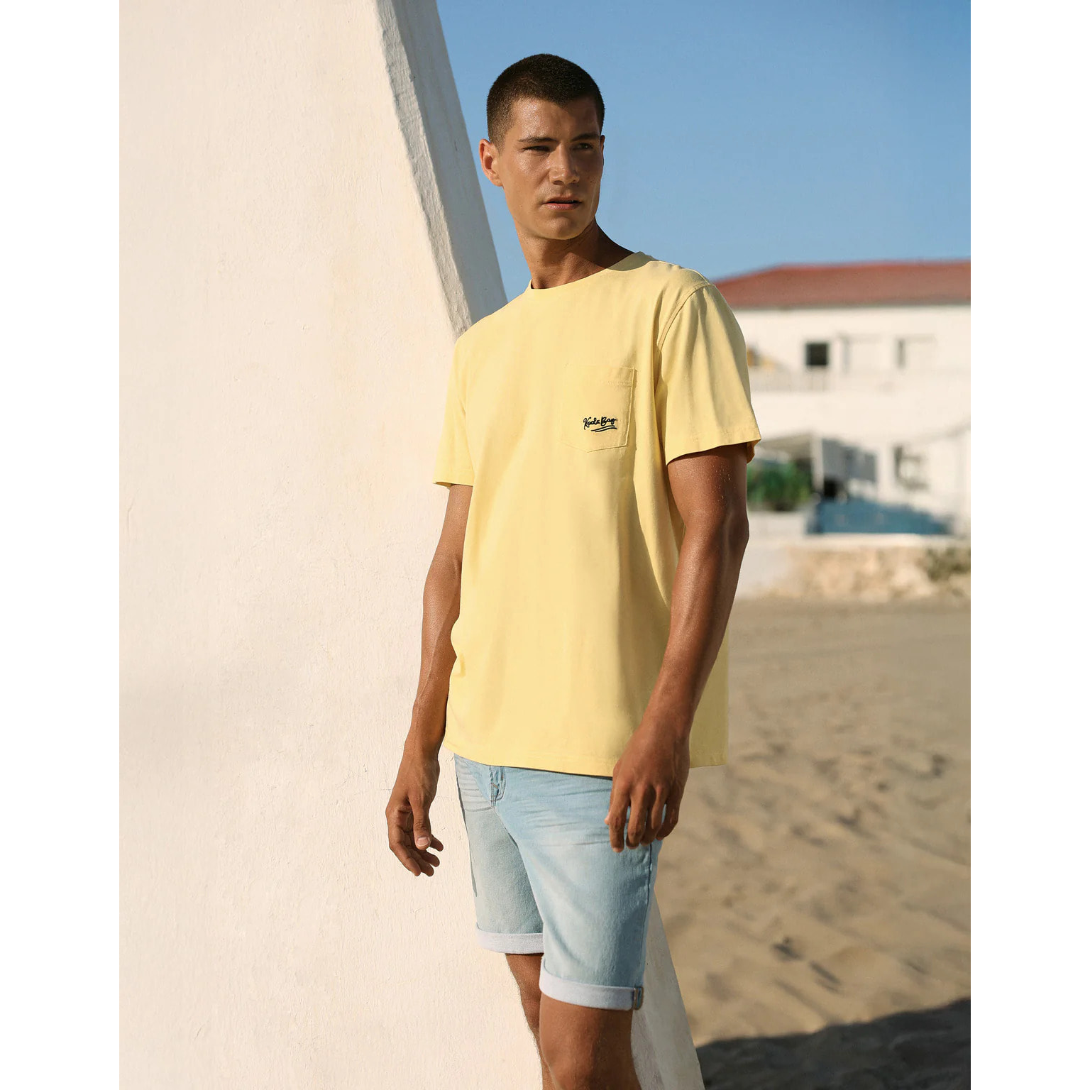 Camiseta Manga Corta Amarillo - Kiedis