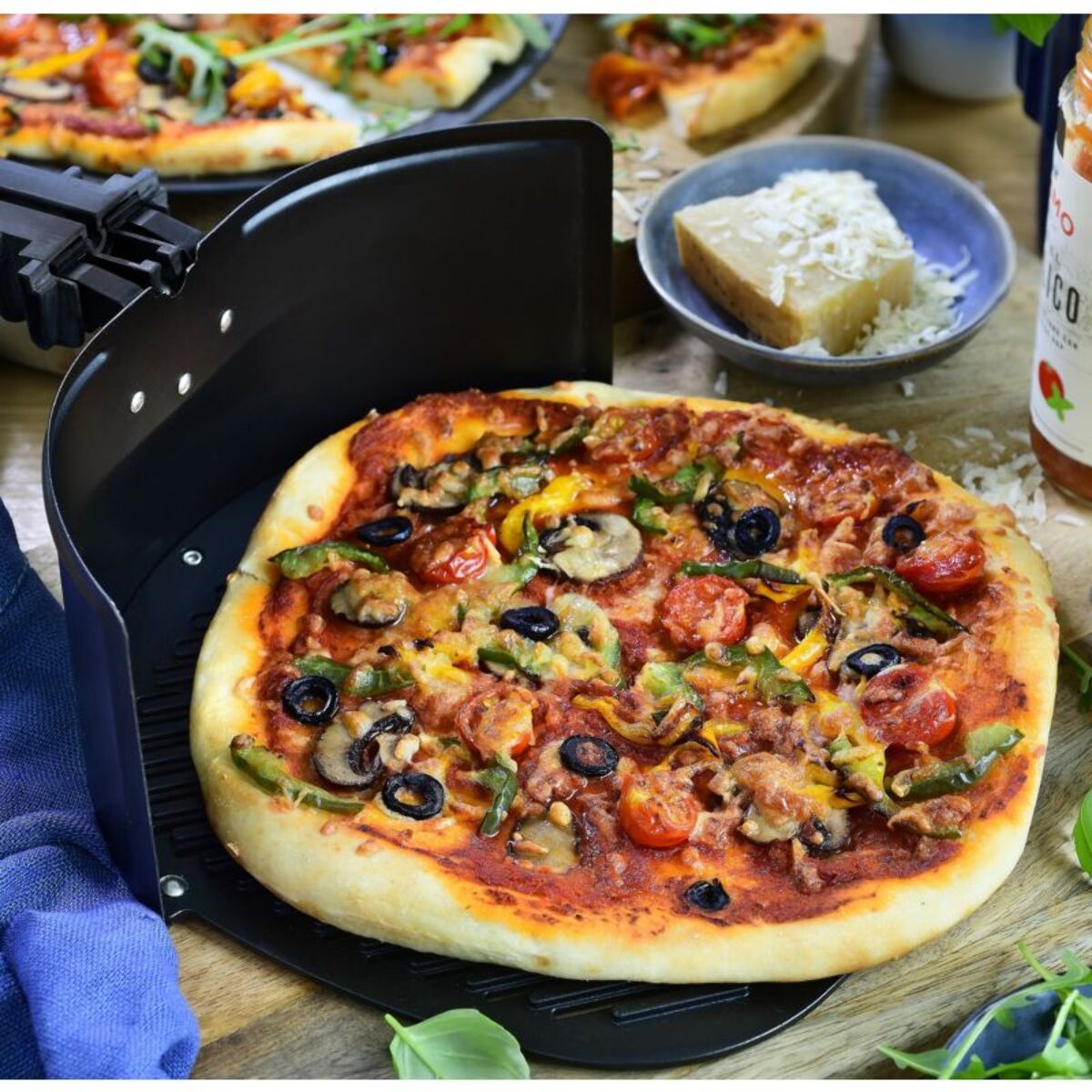 Plaque PHILIPS HD9963/00 Pizza & grill pour Airfryers XXL+