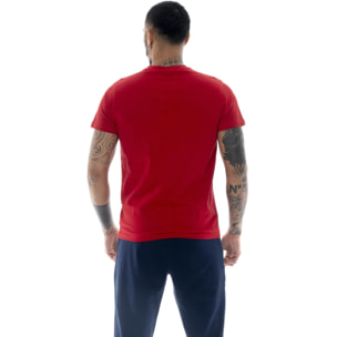 T-shirt a maniche corte da uomo Leone Patch