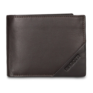 Portafoglio uomo vera pelle - Modello Umbria Nova - Casual - 12.0 x 10.0 x 2.5 cm