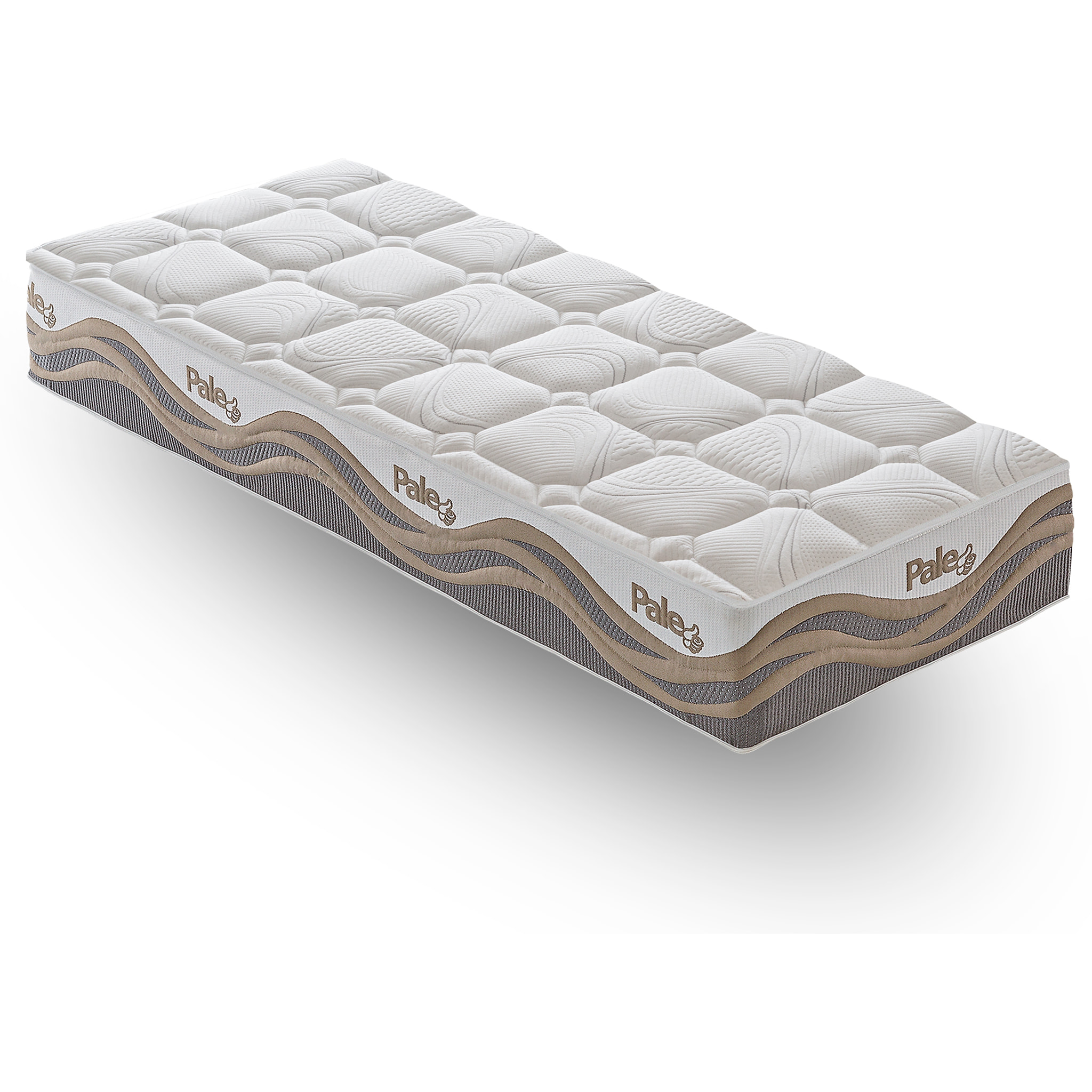 Materasso 80x190 800 Molle Insacchettate e Memory Foam - Memory Foam 5 cm