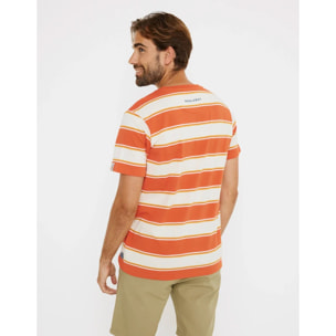 Camiseta Manga Corta Naranja - Kenneth