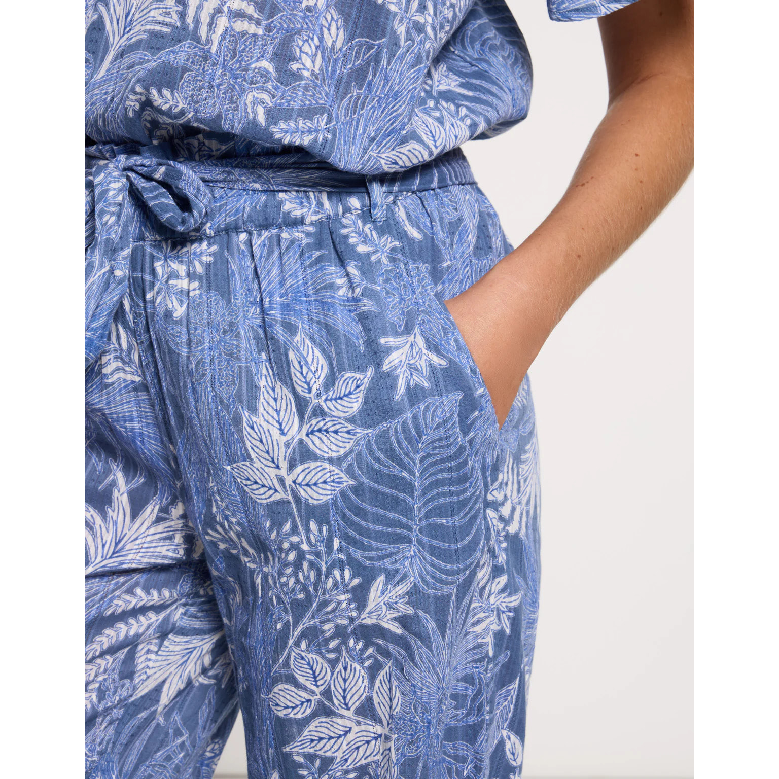 Pantalón Largo Azul - Lamba