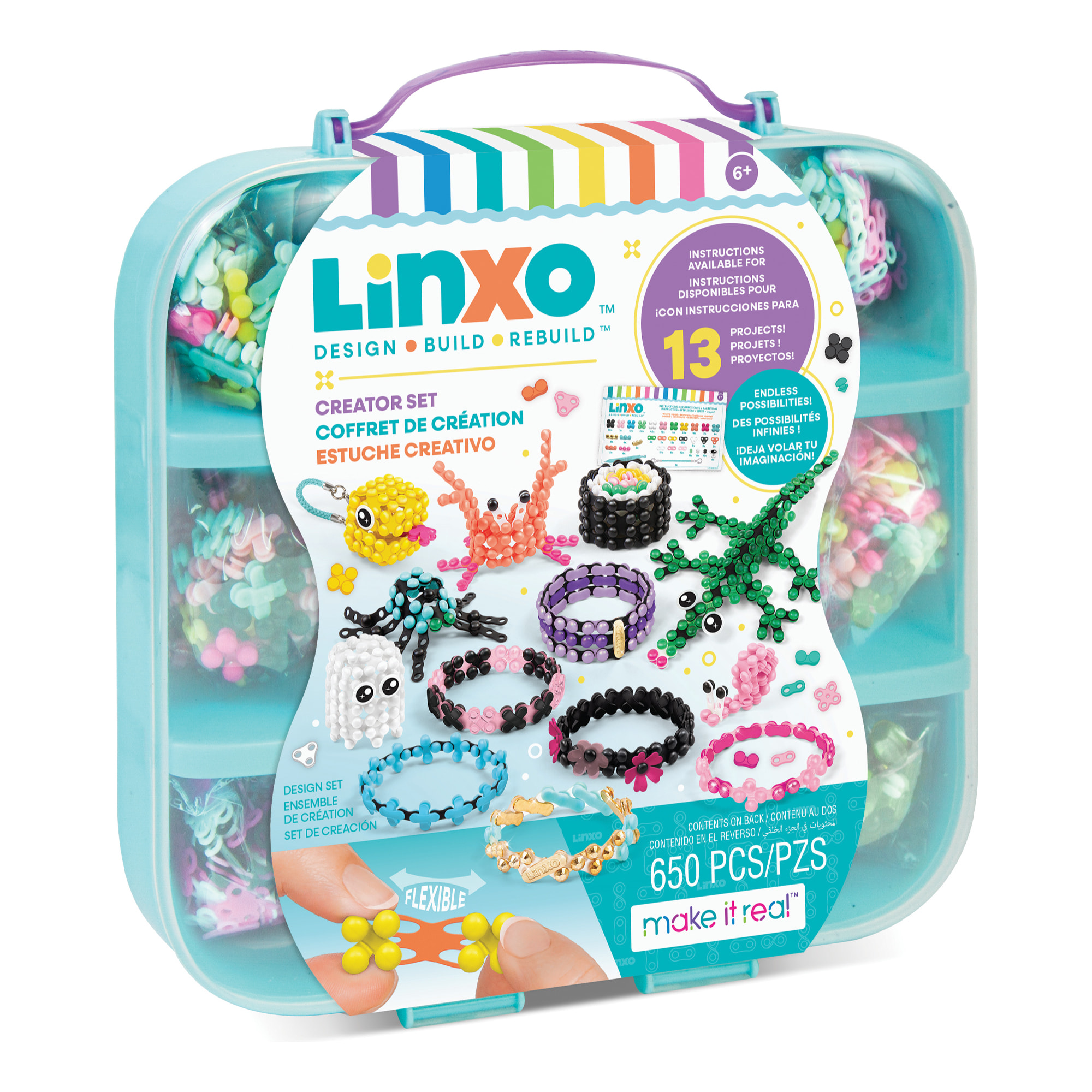 LinXo Set Creativo con Valigetta