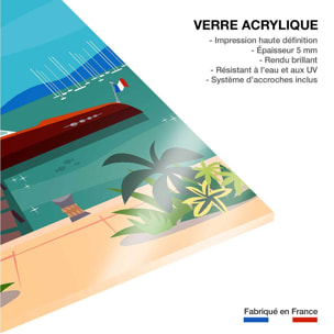 Tableau  monaco dream Tableau plexiglas