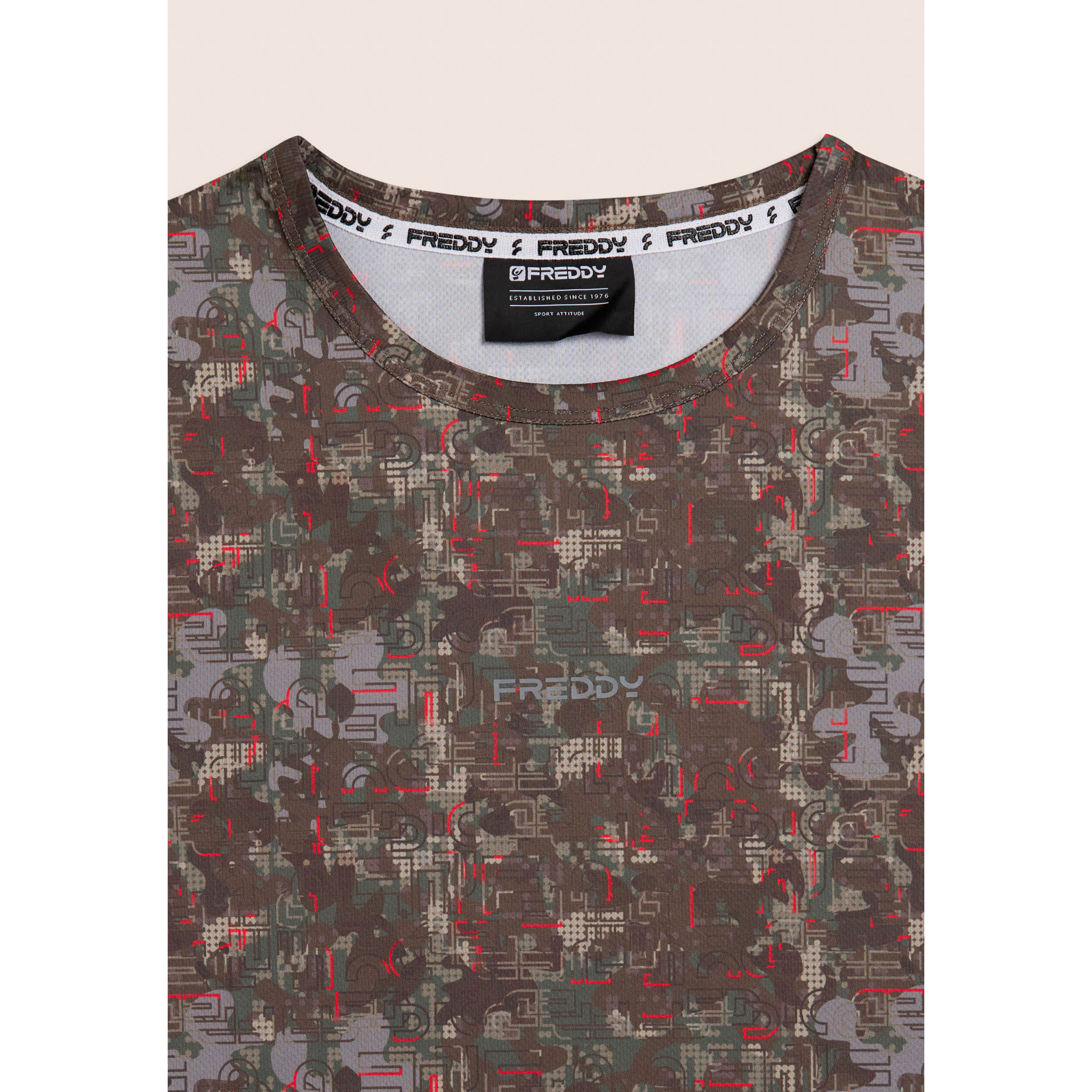 Canotta uomo tecnica con grafica logo