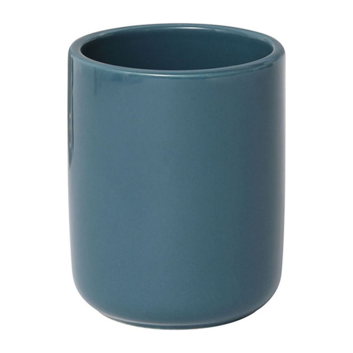 Vaso de baño redondo hecho en dolomite azul