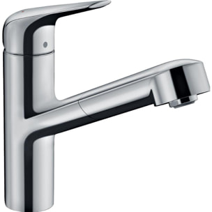 Mitigeur de cuisine HANSGROHE Focus M42 , avec douchette extractible 1 jet chromé - 71814000