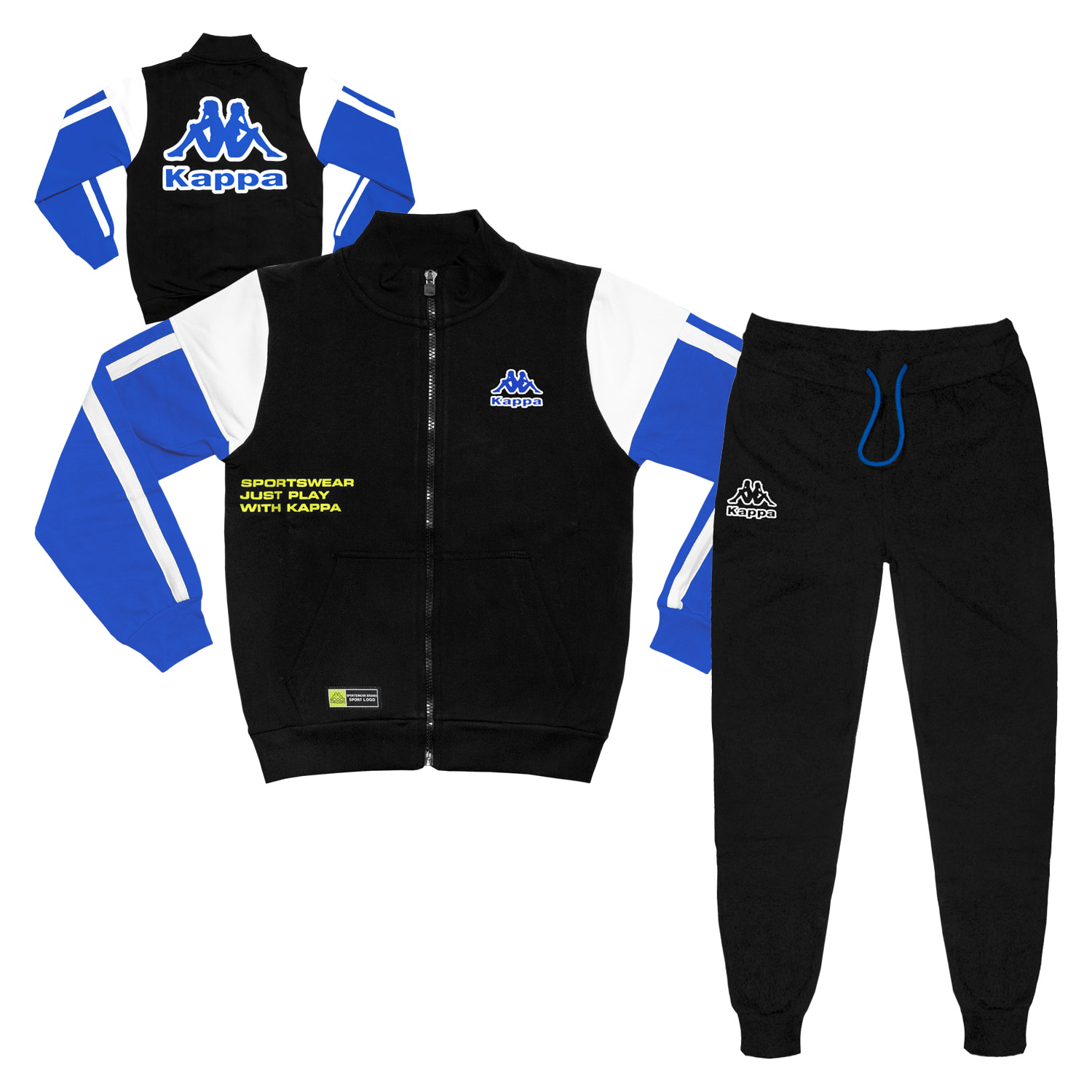 Tuta Ragazzo KAPPA Cotone Felpato 8 - 16 Anni