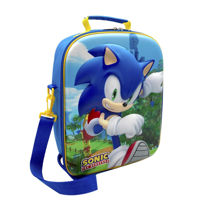 Trousse per cosmetici Sonic 3D in EVA.