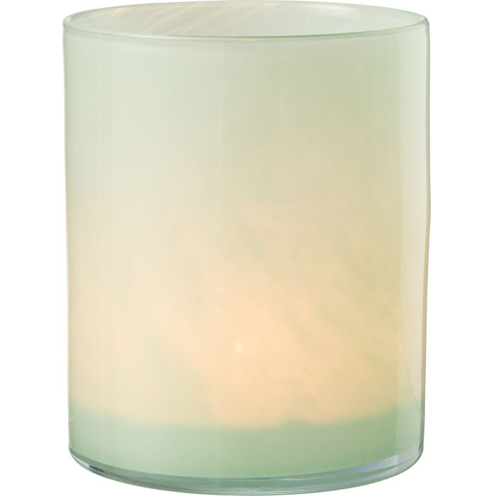 J-Line photophore Jade - verre - vert clair - large