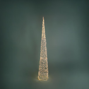 Albero con led - Pezzi 1 - 30xH150x30cm - Bianchi Dino SpA