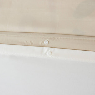 Parure de lit microfibre réversible imprimé singe 1 place 140x200cm - Arthur