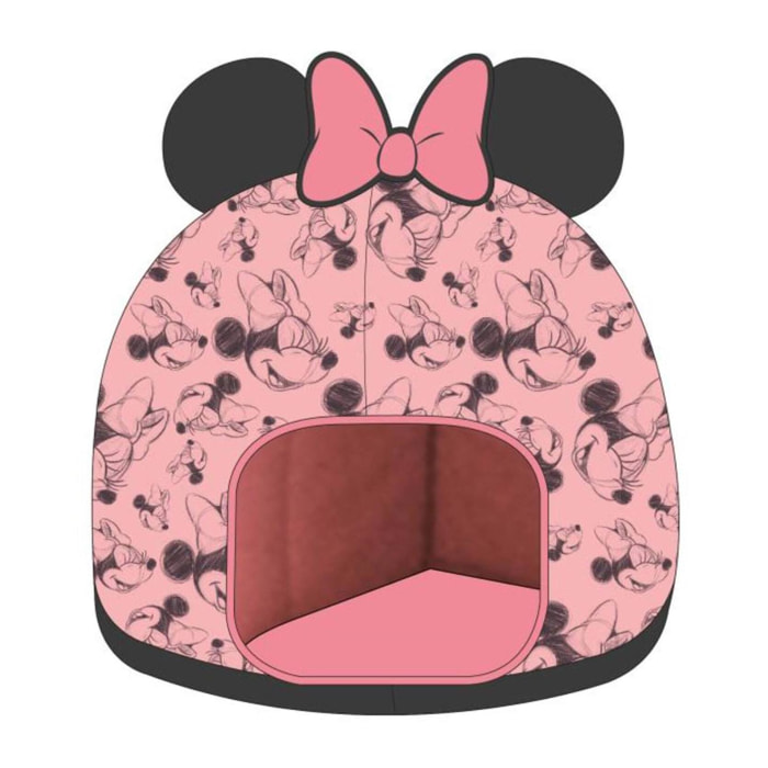 Cueva cama para perros diseño minnie