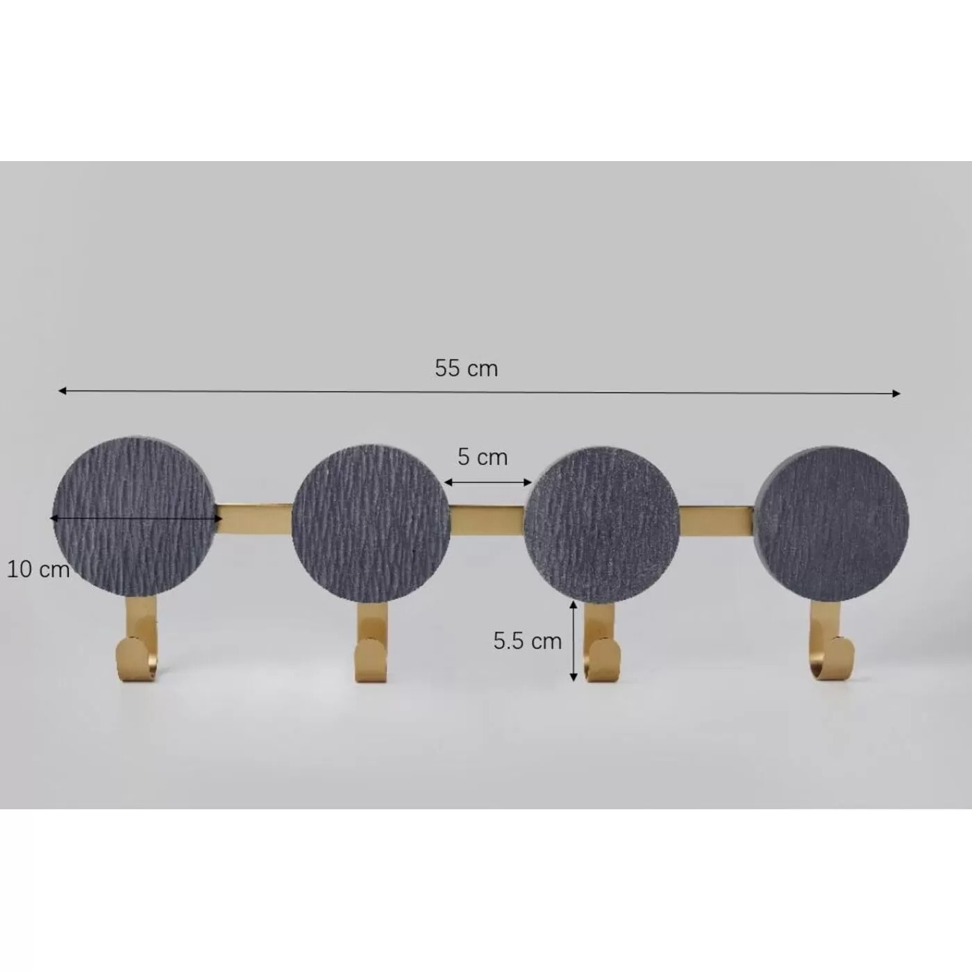 Portemanteau mural Indigo 55cm Kare Design