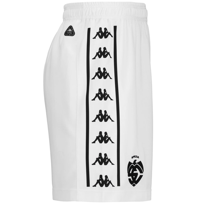Kappa - Pantaloni Corti Uomo Bianco - Kombat Ryder Spezia