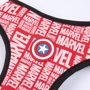 Arnés reversible para perros diseño marvel
