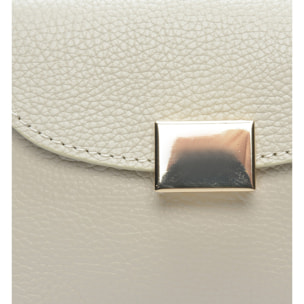 Borsa a spalla Anna Luchini Beige