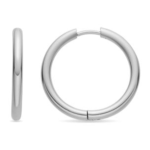Pendientes acabado plata