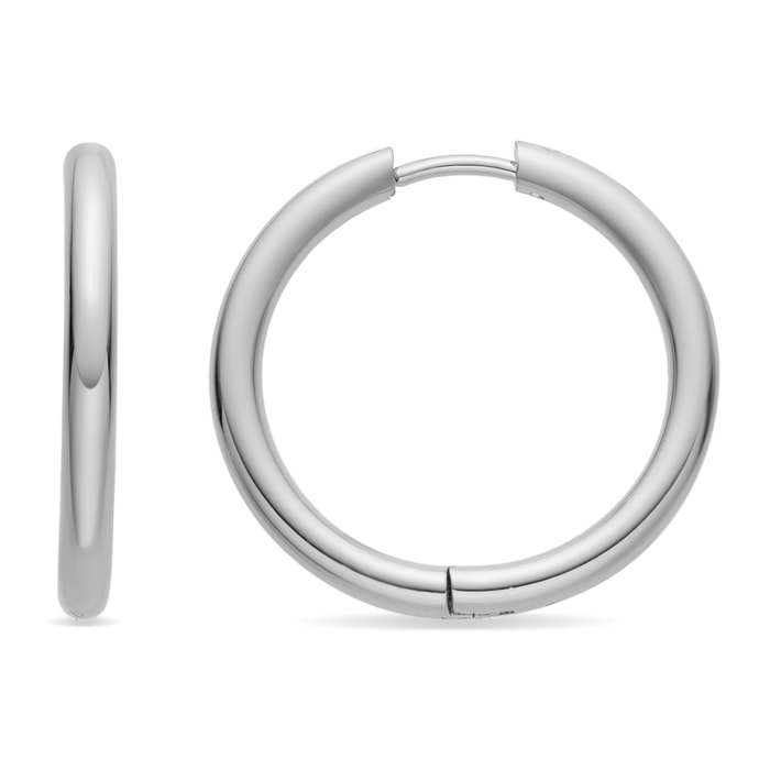 Pendientes acabado plata