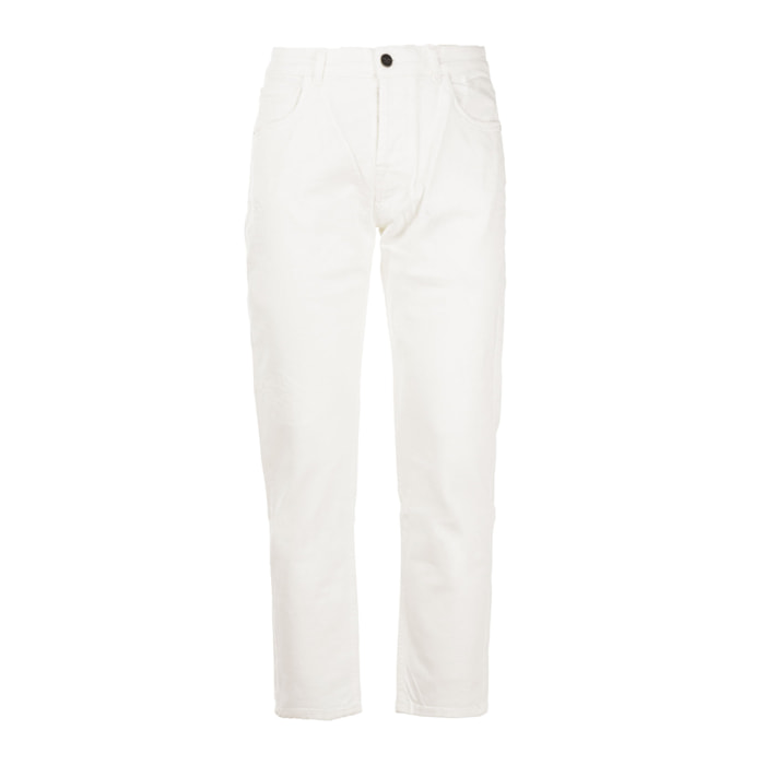 REIGN pantalone uomo bianco