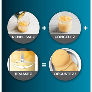 Turbine à glace NINJA Creami Deluxe NC302EU