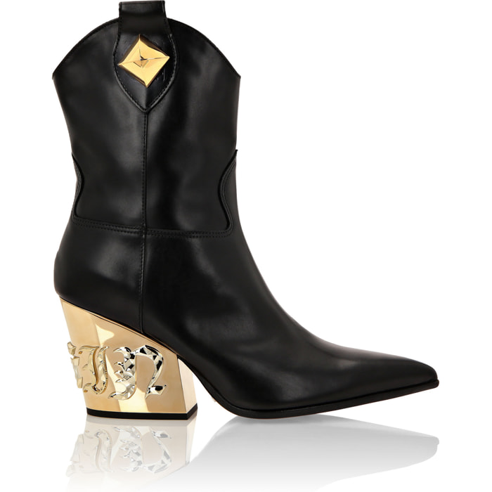 PHILIPP PLEIN Botas Tacón Medio GOTHIC PLEIN