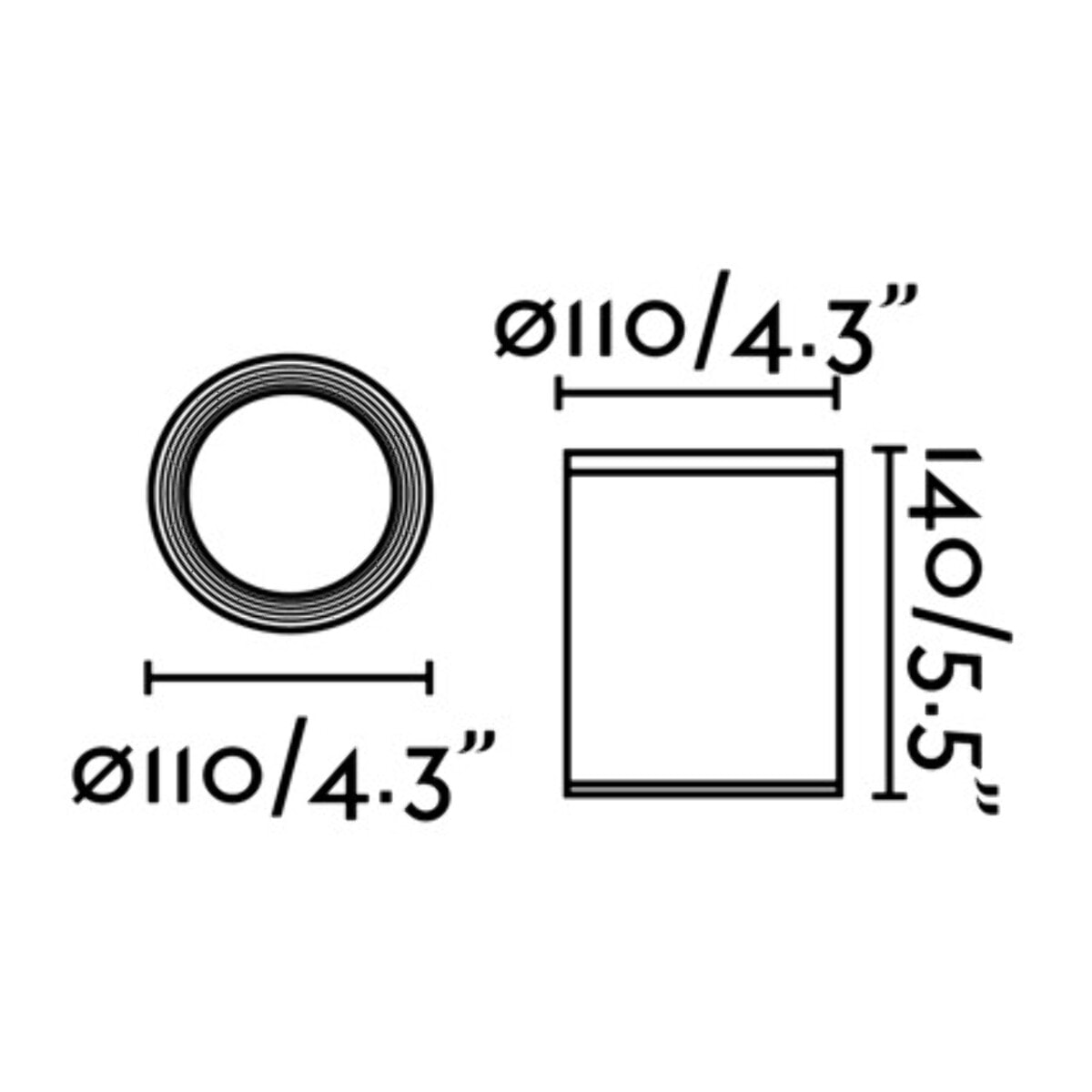 TASA Plafonnier blanche