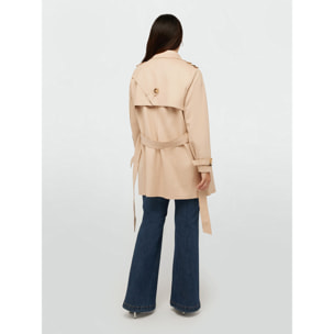 Fiorella Rubino - Trench in tessuto scuba - Beige