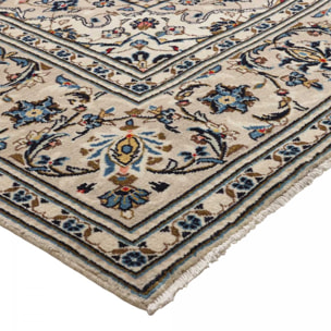 Tapis d'orient, motif oriental noué main en laine, ALILIF
