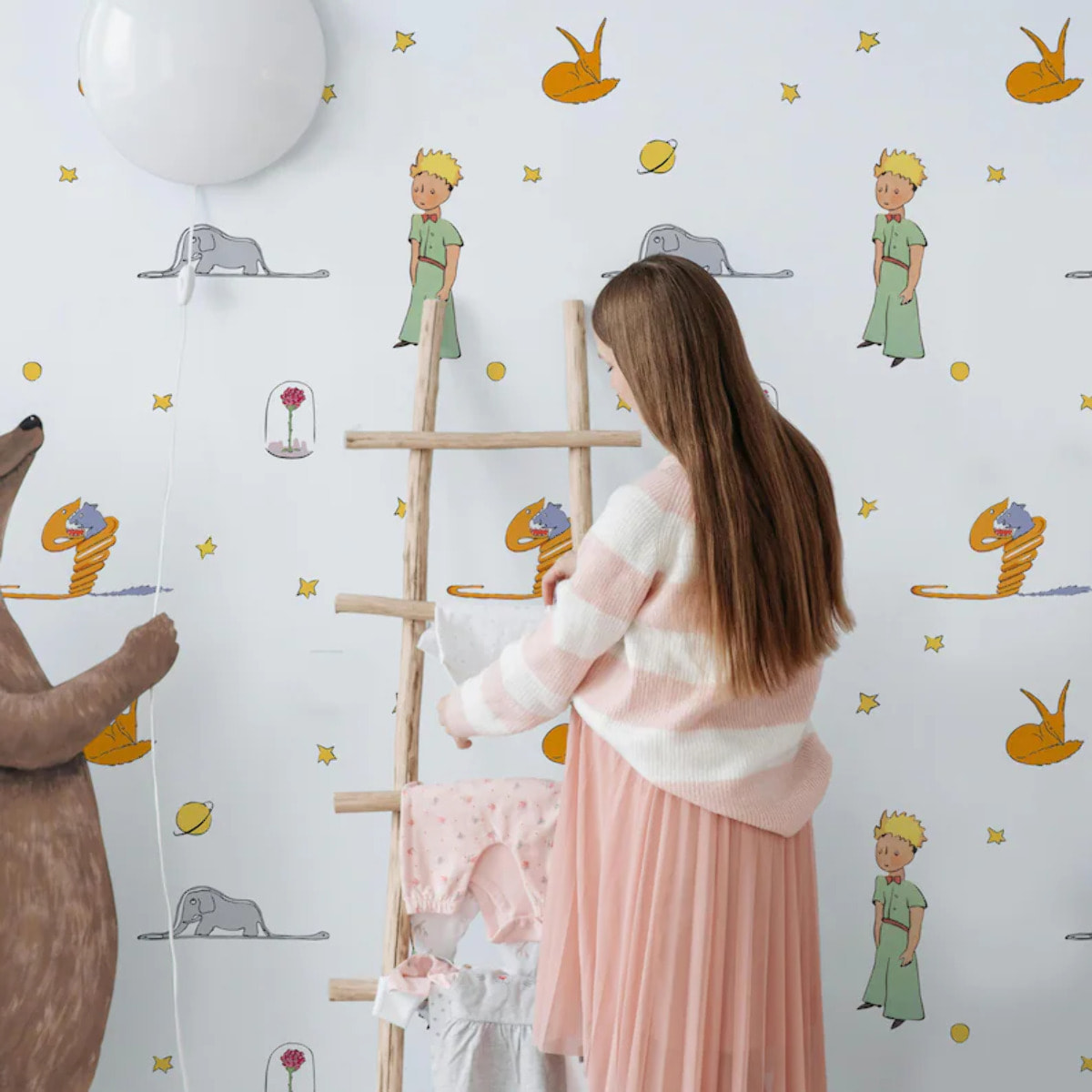 Carta da Parati Ufficiale Il Piccolo Principe Icone