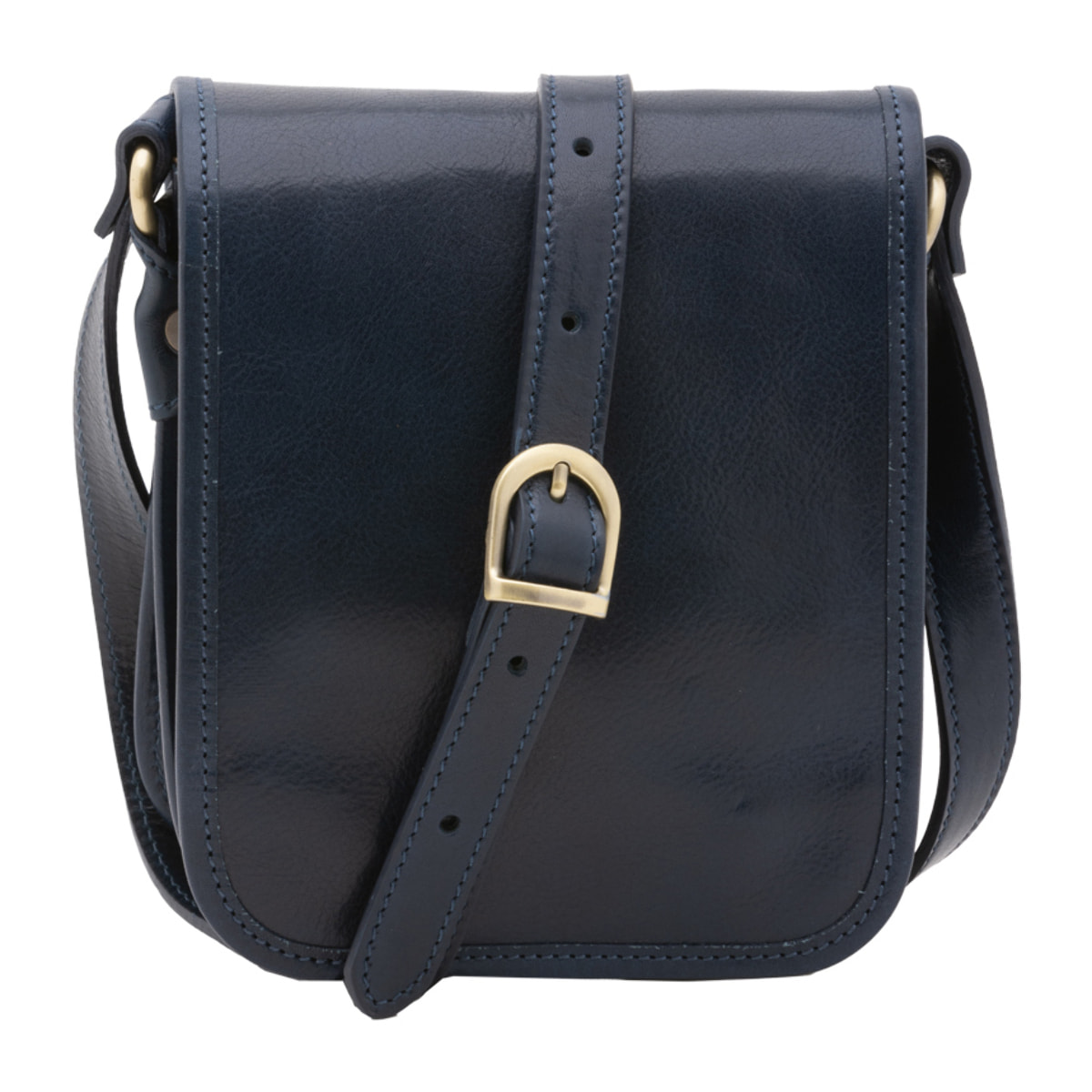 Borsa a tracolla  da uomo In Vera pelle Made in Italy 20x16,5x10 cm