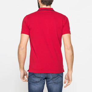 POLO UOMO A MANICA CORTA IN PIQUET DI COTONE