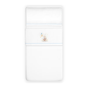 Juego de Sábanas de Cuna Franela  Mod Elefante