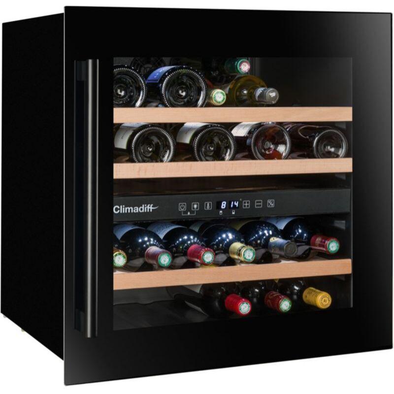 Climadiff Cave à vin encastrable CLIMADIFF CBI40DB1 Veepee