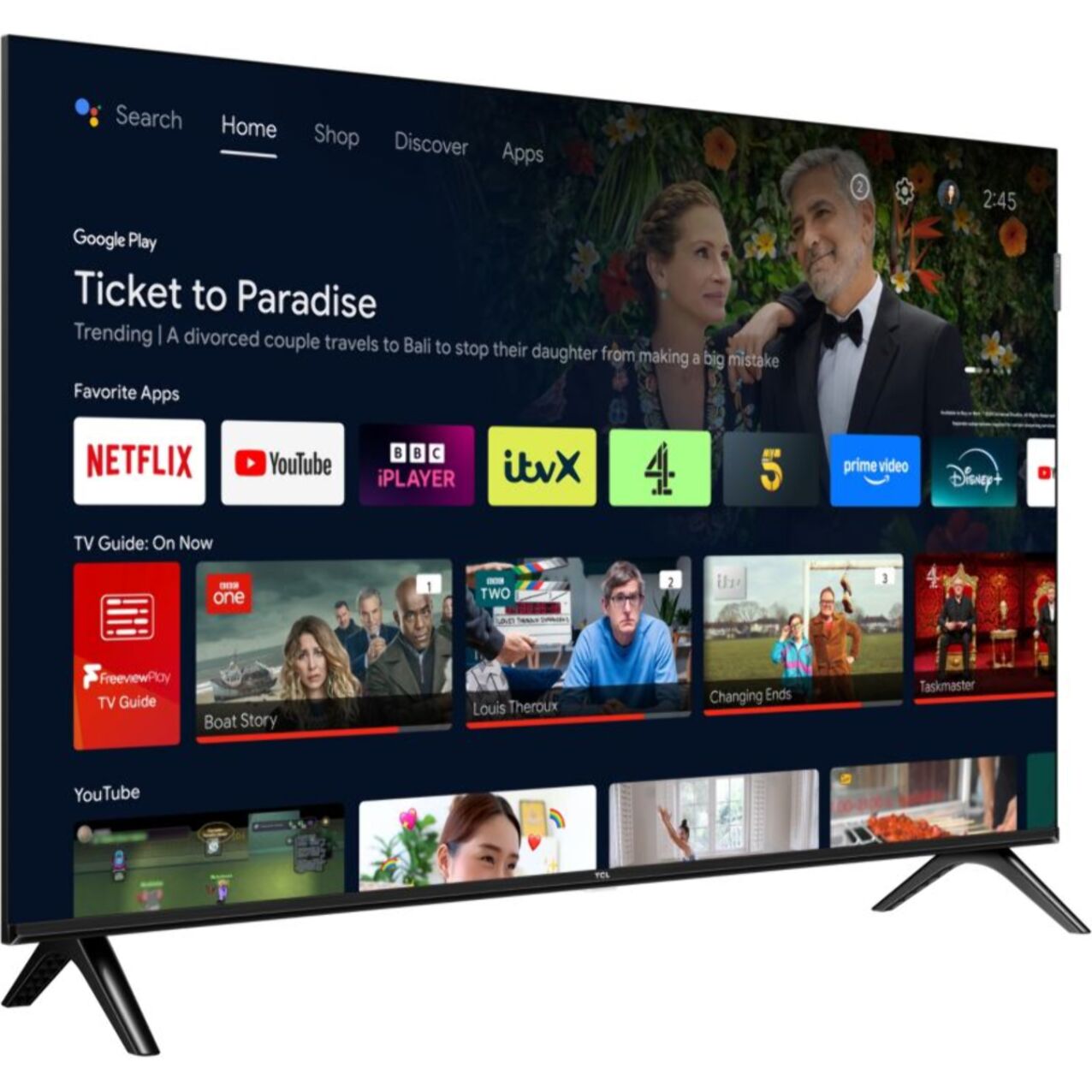 TV QLED TCL 32S49K 2025-32 pouces (80cm)