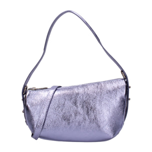 Borsa a spalla da donna In Vera pelle Made in Italy 26x15x10 cm